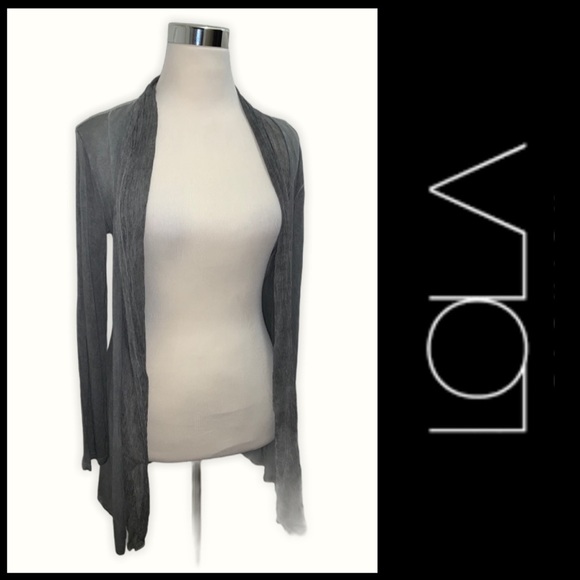LOLA Italian Silk Cardigan - Picture 4 of 7